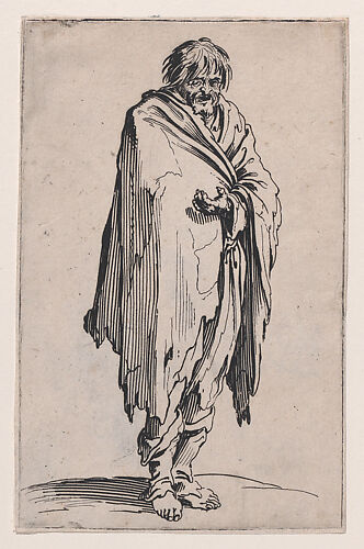 Le Mendiant a la Tête Découverte et aux Pieds Nuds (The Beggar with the Uncovered Head and Bare Feet), from 