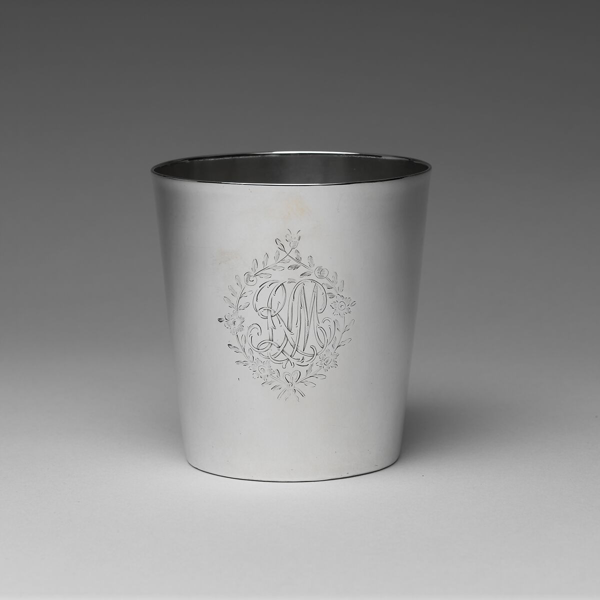 Beaker, Cary Dunn (active ca. 1765–96), Silver, American 