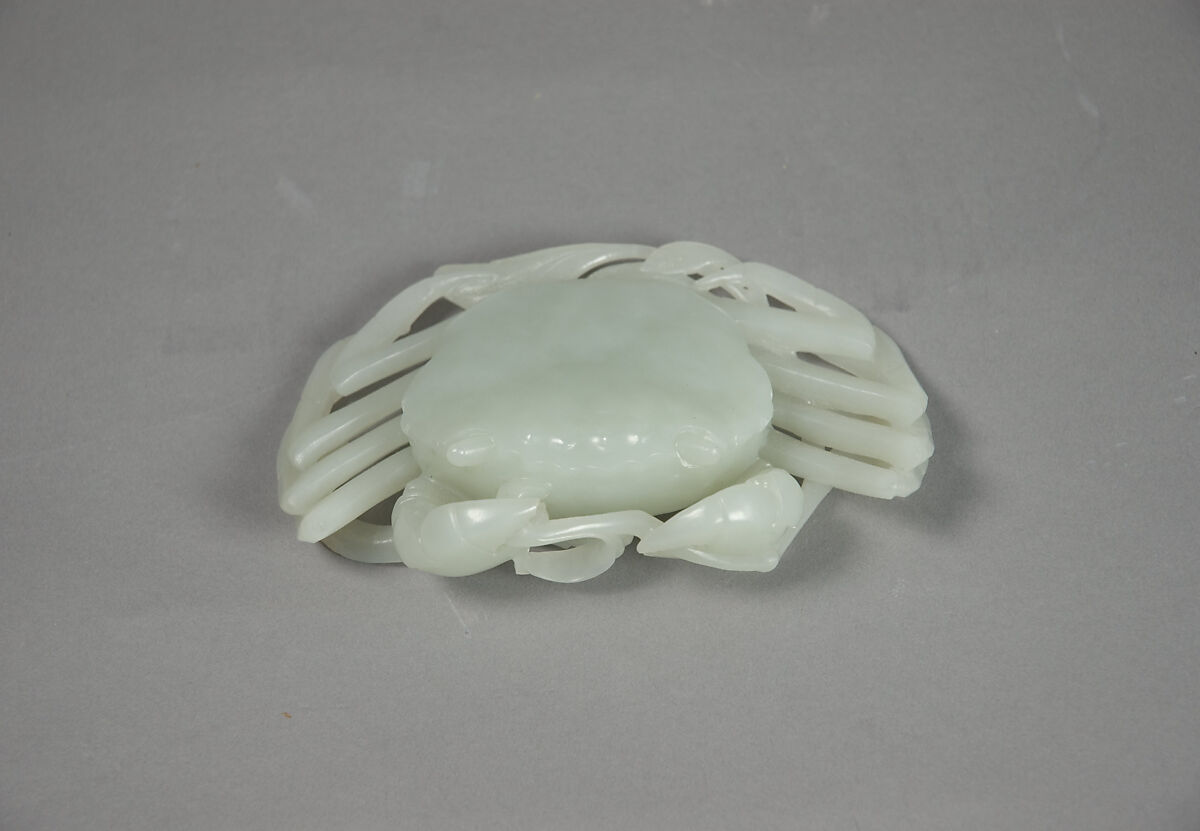Crab, Jade (nephrite), China