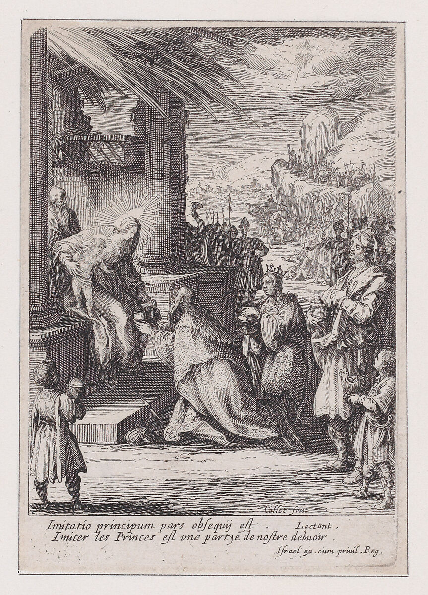 Judith, Jacques Callot (French, Nancy 1592–1635 Nancy), Etching; second state of two (Lieure) 