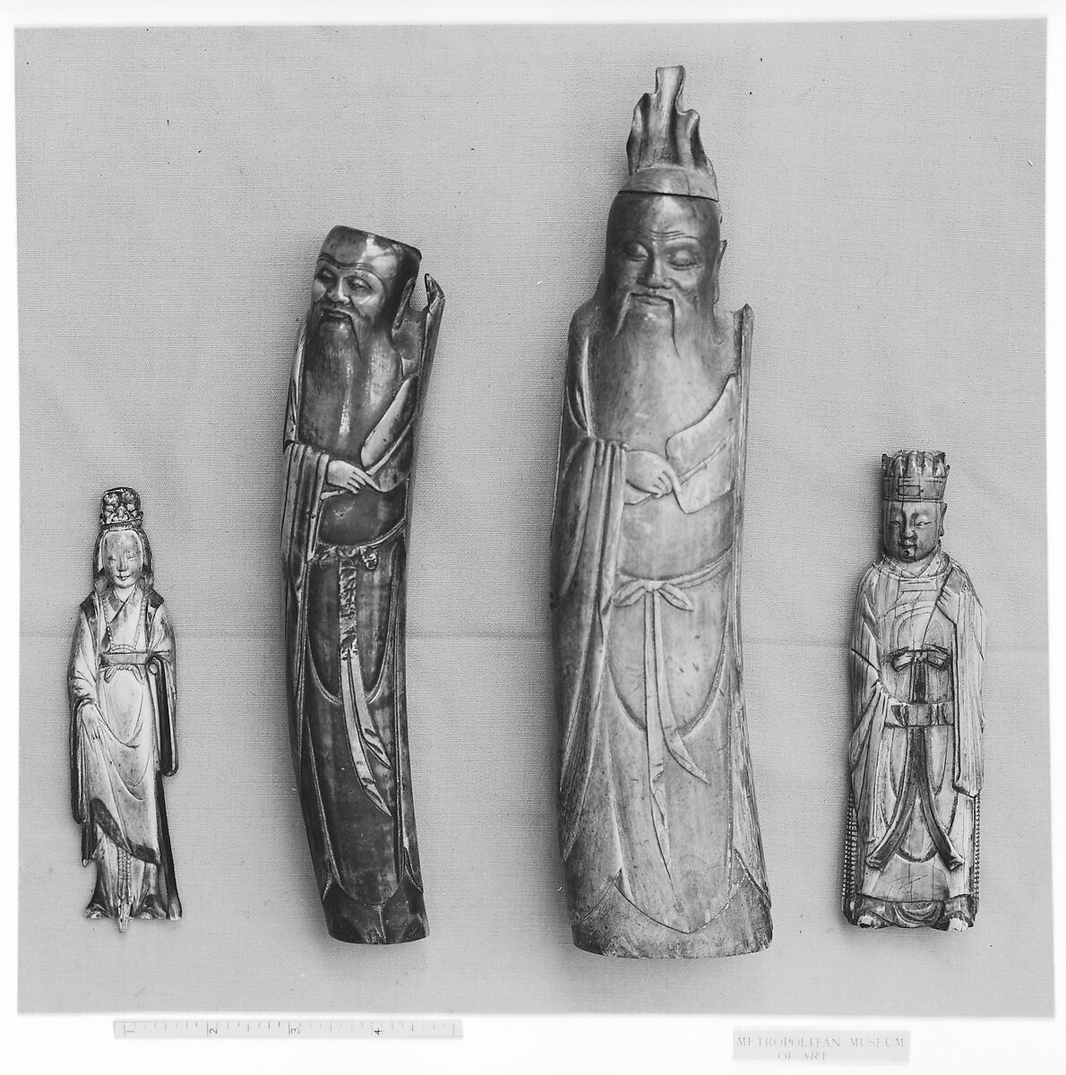 Carved Figure, Ivory, China