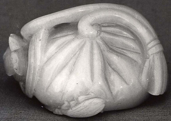 Paperweight in form of a Lotus Pod