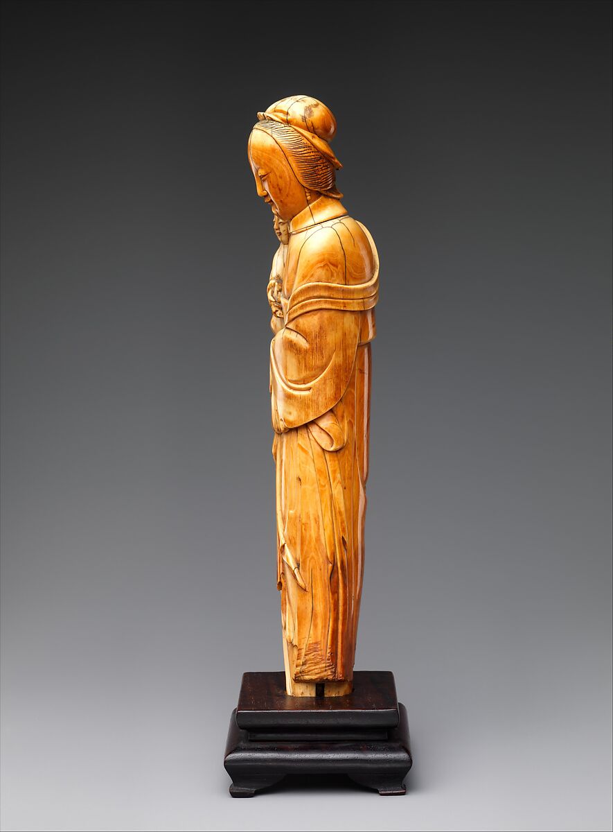 Bodhisattva Guanyin, Ivory, China