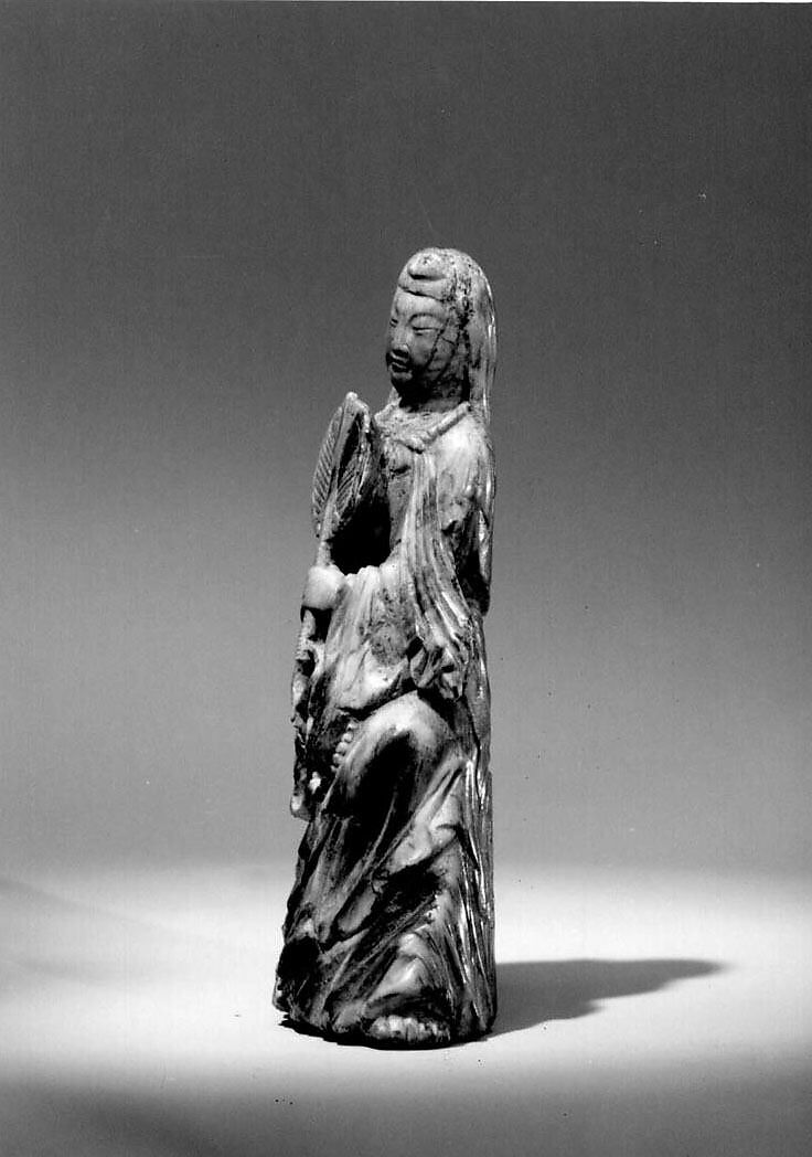 Guanyin, Ivory, wood, China