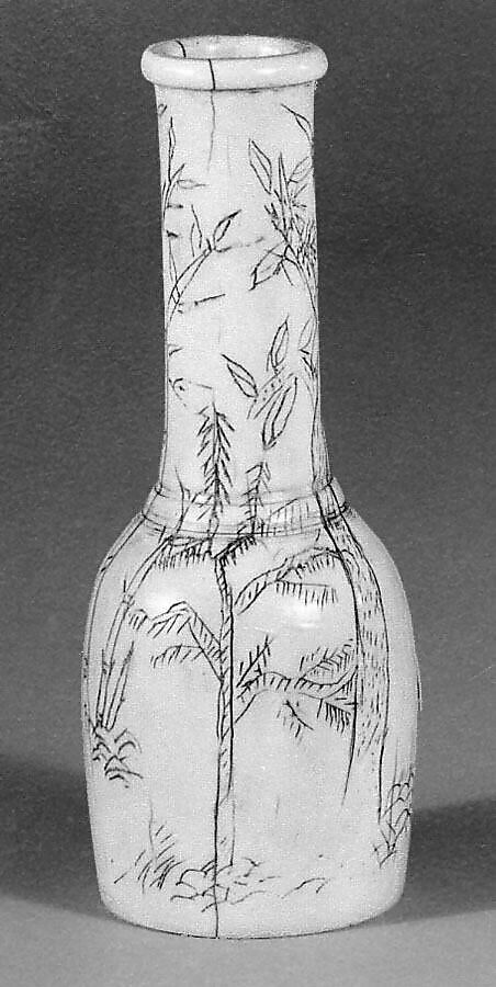 Bottle, Ivory, China 