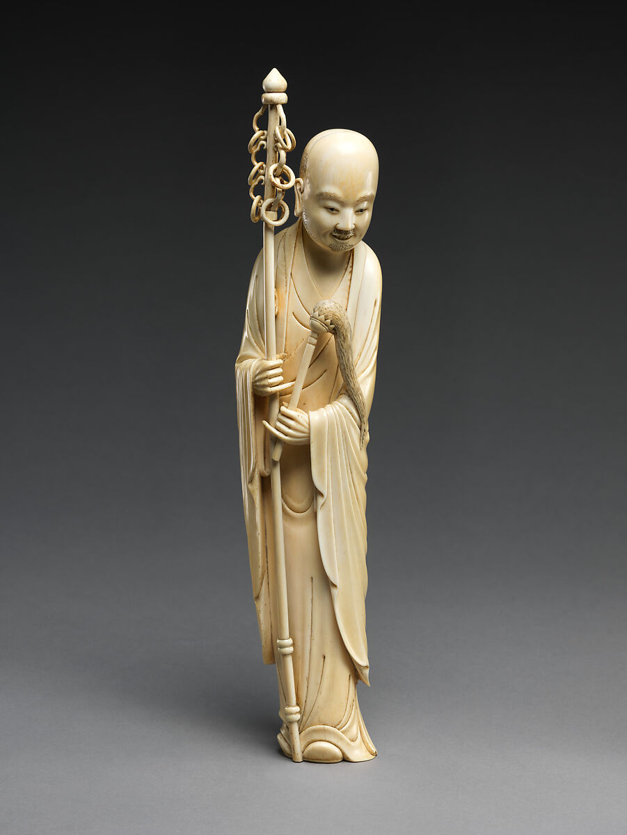 Arhat, Ivory, China 