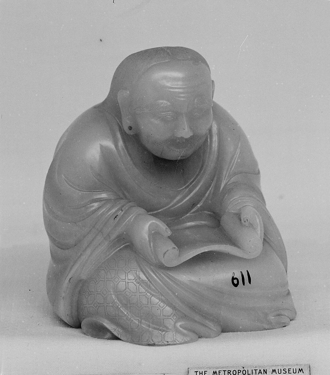 Luohan (Arhat), Jade (nephrite), China 