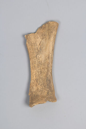 Oracle bone fragment