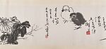 Various Subjects, Pan Tianshou (Chinese, 1897–1971), Handscroll; ink on paper, China