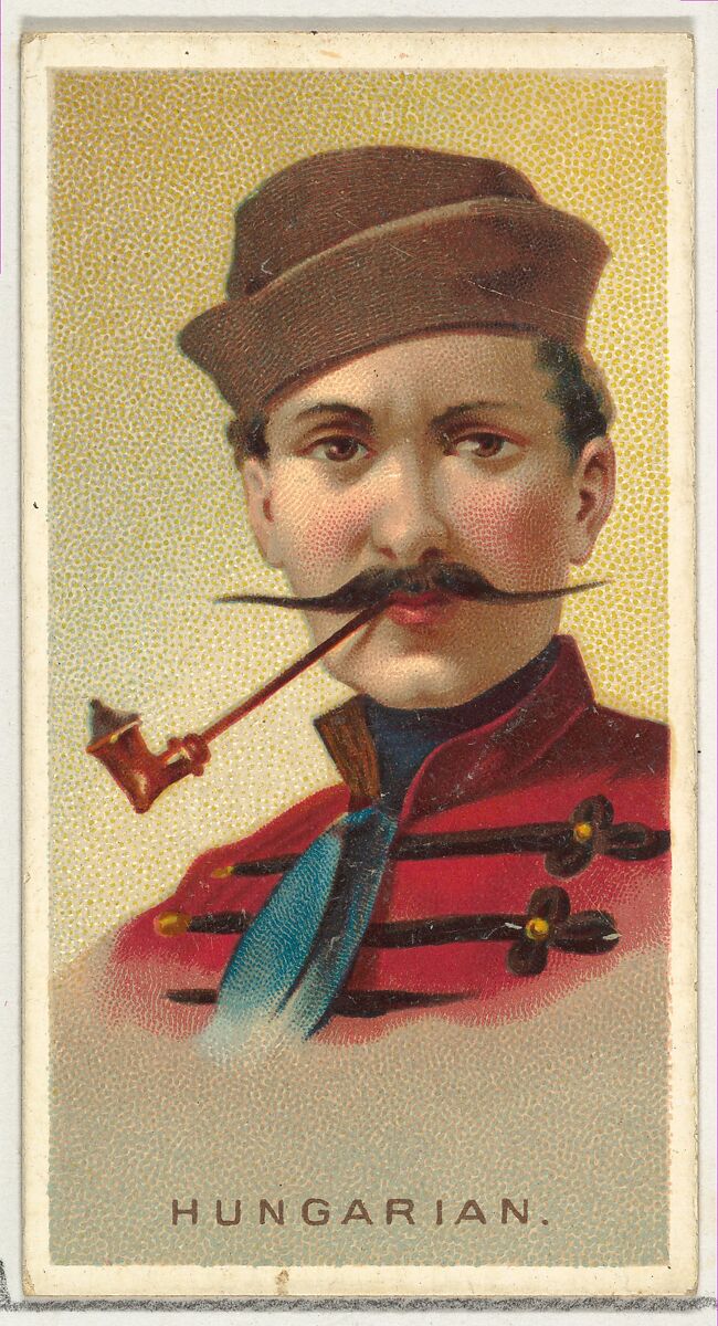 Hungarian, from World's Smokers series (N33) for Allen & Ginter Cigarettes, Issued by Allen &amp; Ginter (American, Richmond, Virginia), Commercial color lithograph 