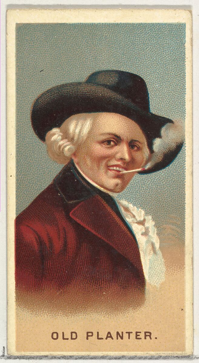 Old Planter, from World's Smokers series (N33) for Allen & Ginter Cigarettes, Issued by Allen &amp; Ginter (American, Richmond, Virginia), Commercial color lithograph 