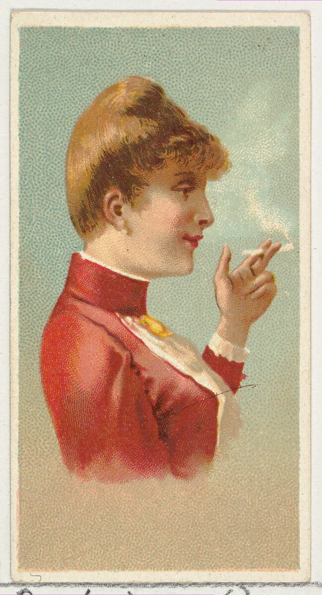 Russian Lady, printer's sample from World's Smokers series (N33) for Allen & Ginter Cigarettes, Issued by Allen &amp; Ginter (American, Richmond, Virginia), Commercial color lithograph 