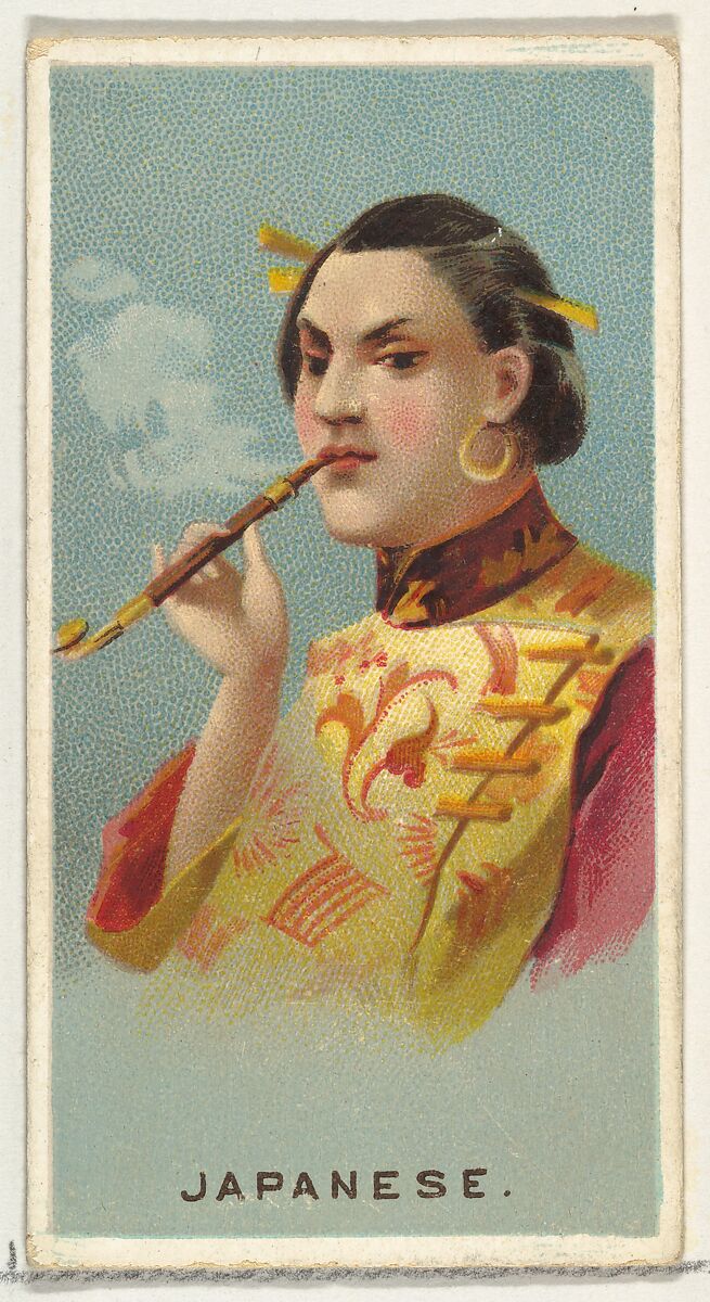 Japanese, from World's Smokers series (N33) for Allen & Ginter Cigarettes, Issued by Allen &amp; Ginter (American, Richmond, Virginia), Commercial color lithograph 