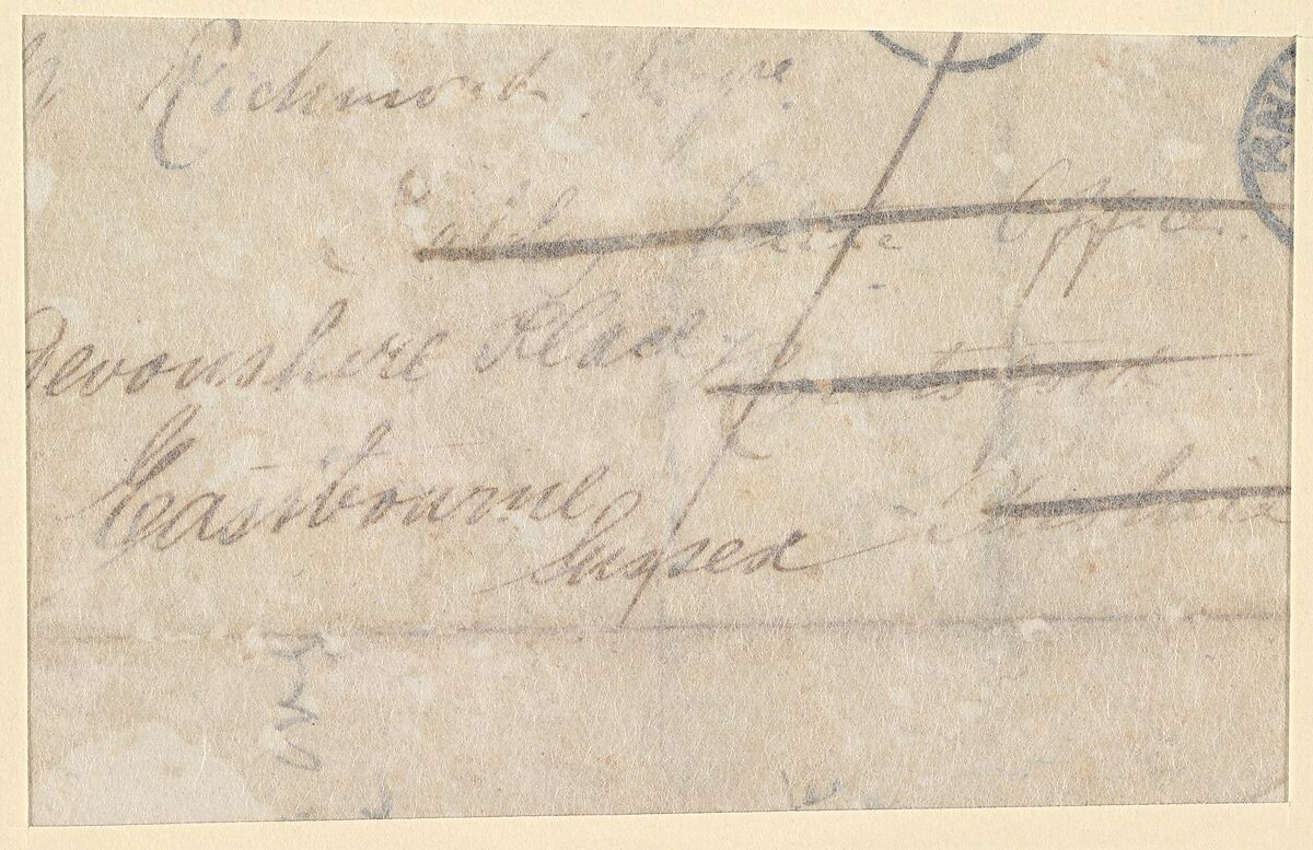 Portrait of George Eliot, seen in profile to the left, George Richmond (British, Brompton 1809–1896 London), Graphite