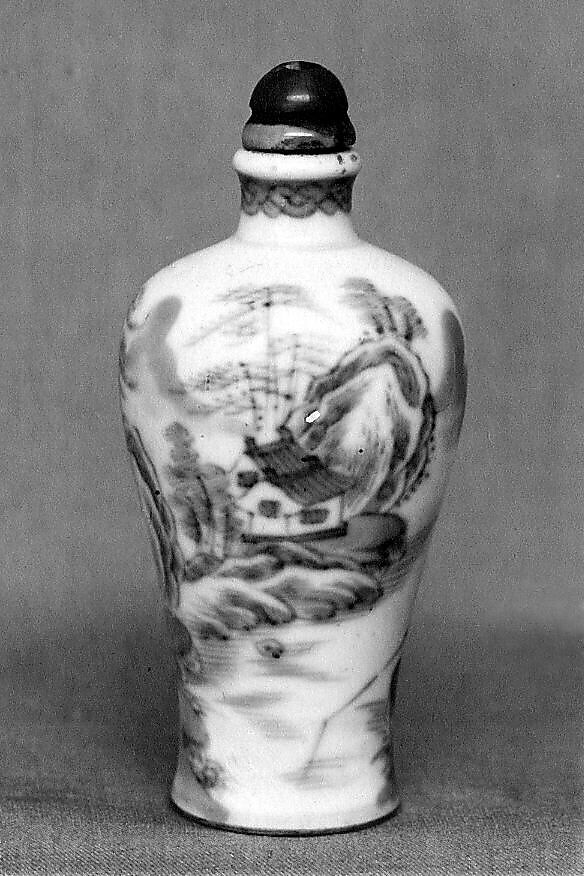 Snuff Bottle, Porcelain, China 