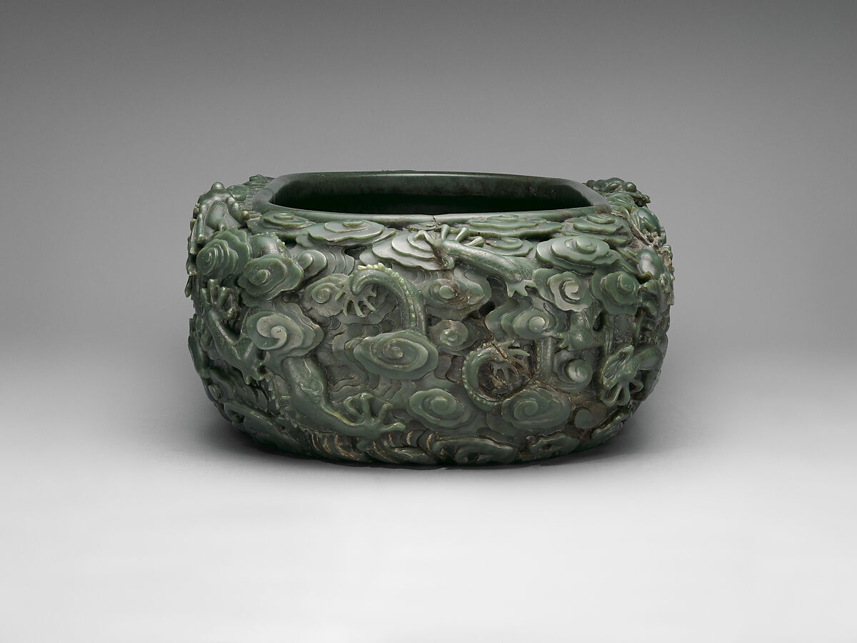 Basin, Jade (nephrite), China