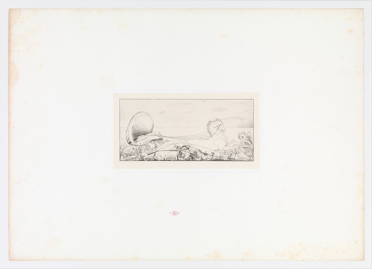 Triumph from Ein Handschuh (A Glove). Cyclus von zehn Compositionen radirt. Rad. Opus VI, Plate V. First edition, Max Klinger (German, Leipzig 1857–1920 Großjena), Etching, drypoint and aquatint on chine collé; first edition 