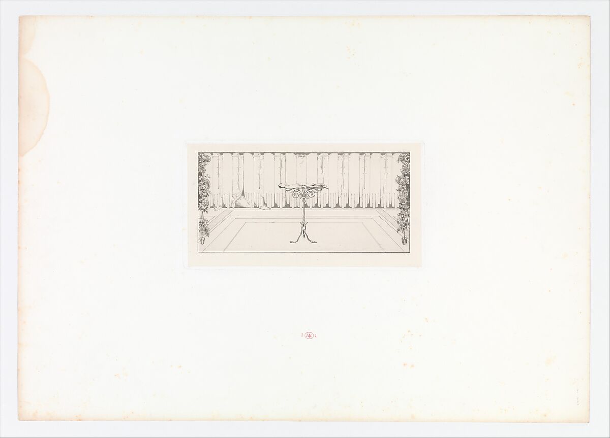 Ruhe (Repose) from Ein Handschuh (A Glove). Cyclus von zehn Compositionen radirt. Rad. Opus VI, Plate VIII. First edition, Max Klinger (German, Leipzig 1857–1920 Großjena), Etching, drypoint and aquatint on chine collé; first edition 