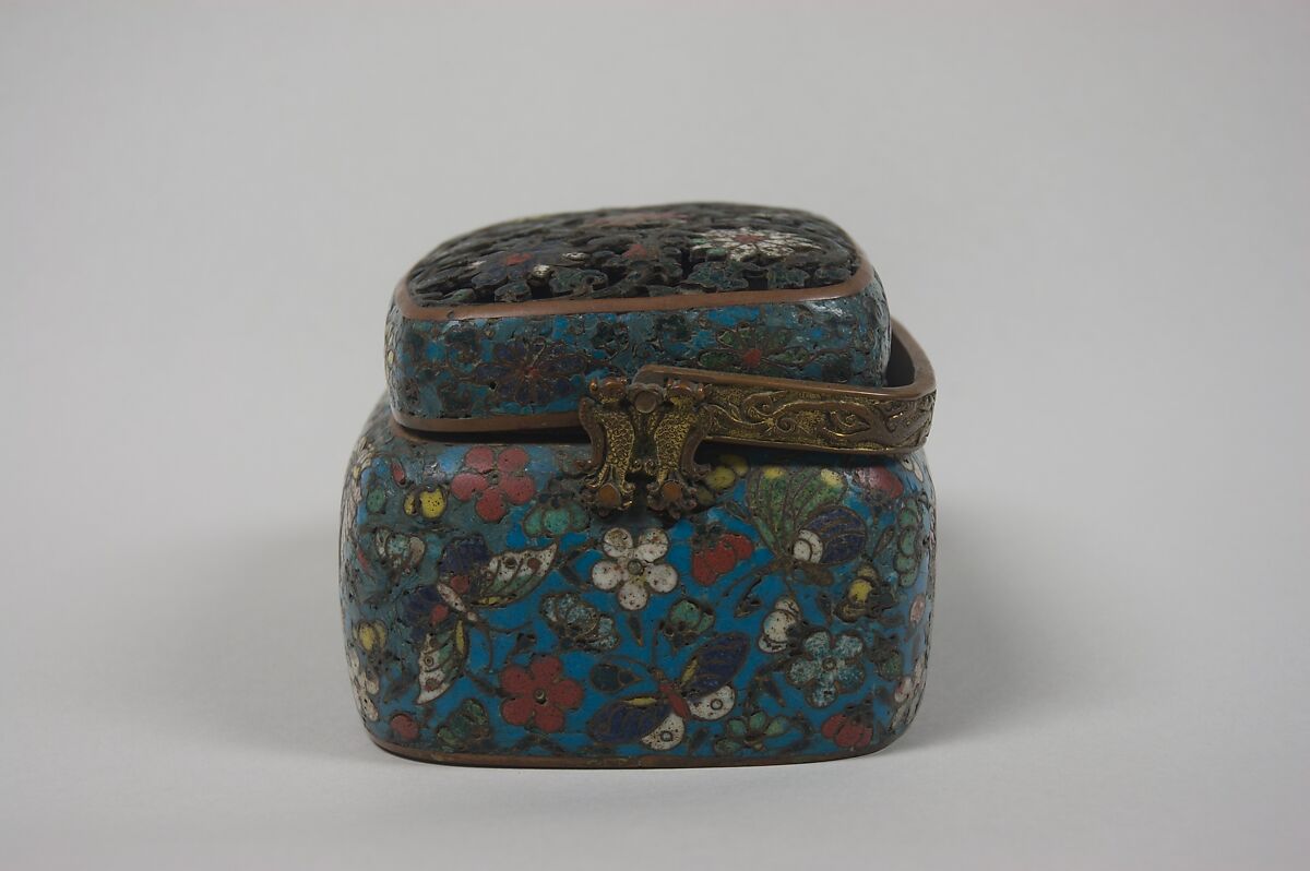 Hand Warmer, Cloisonné enamel, China