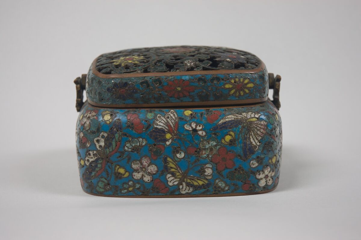 Hand Warmer, Cloisonné enamel, China