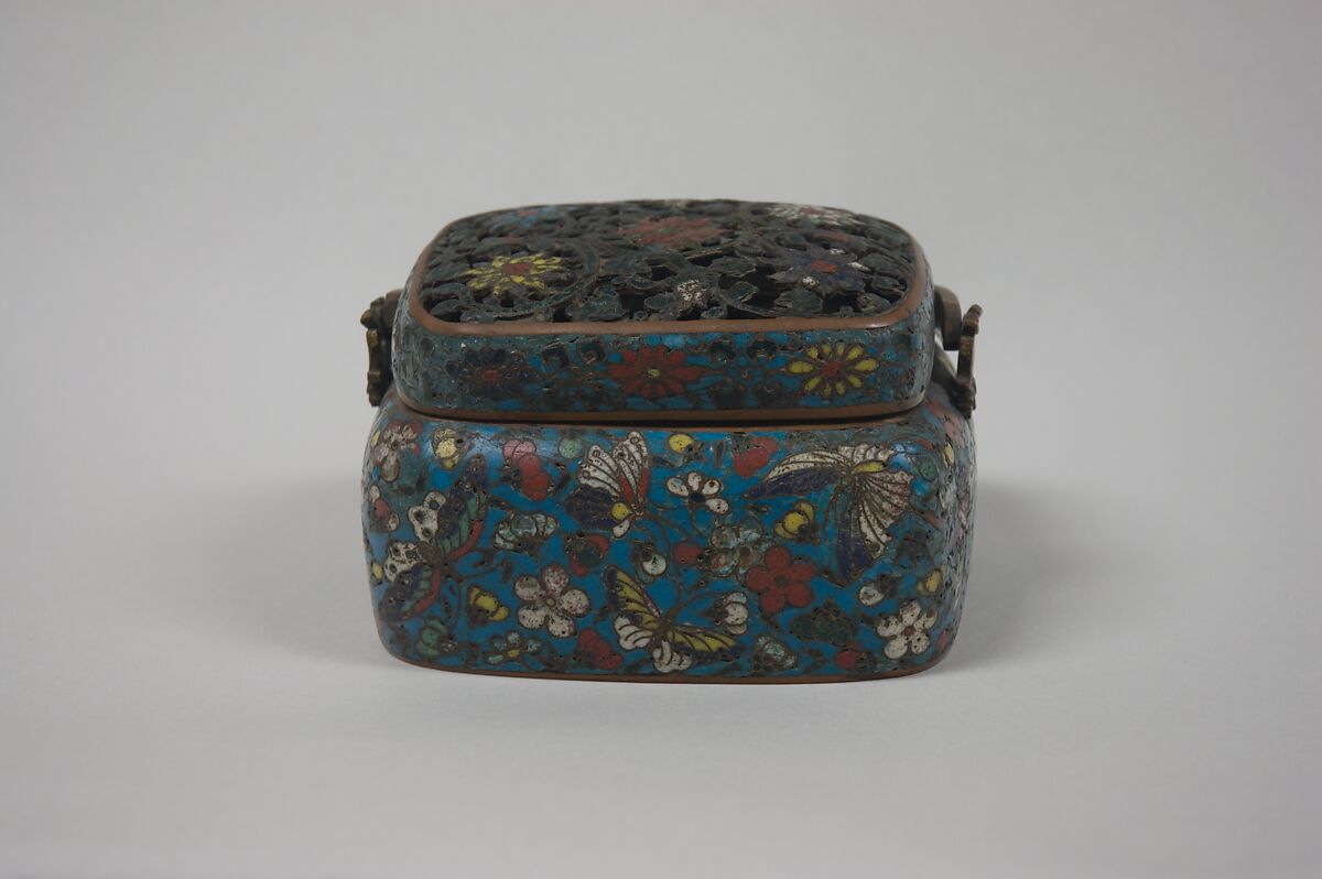 Hand Warmer, Cloisonné enamel, China