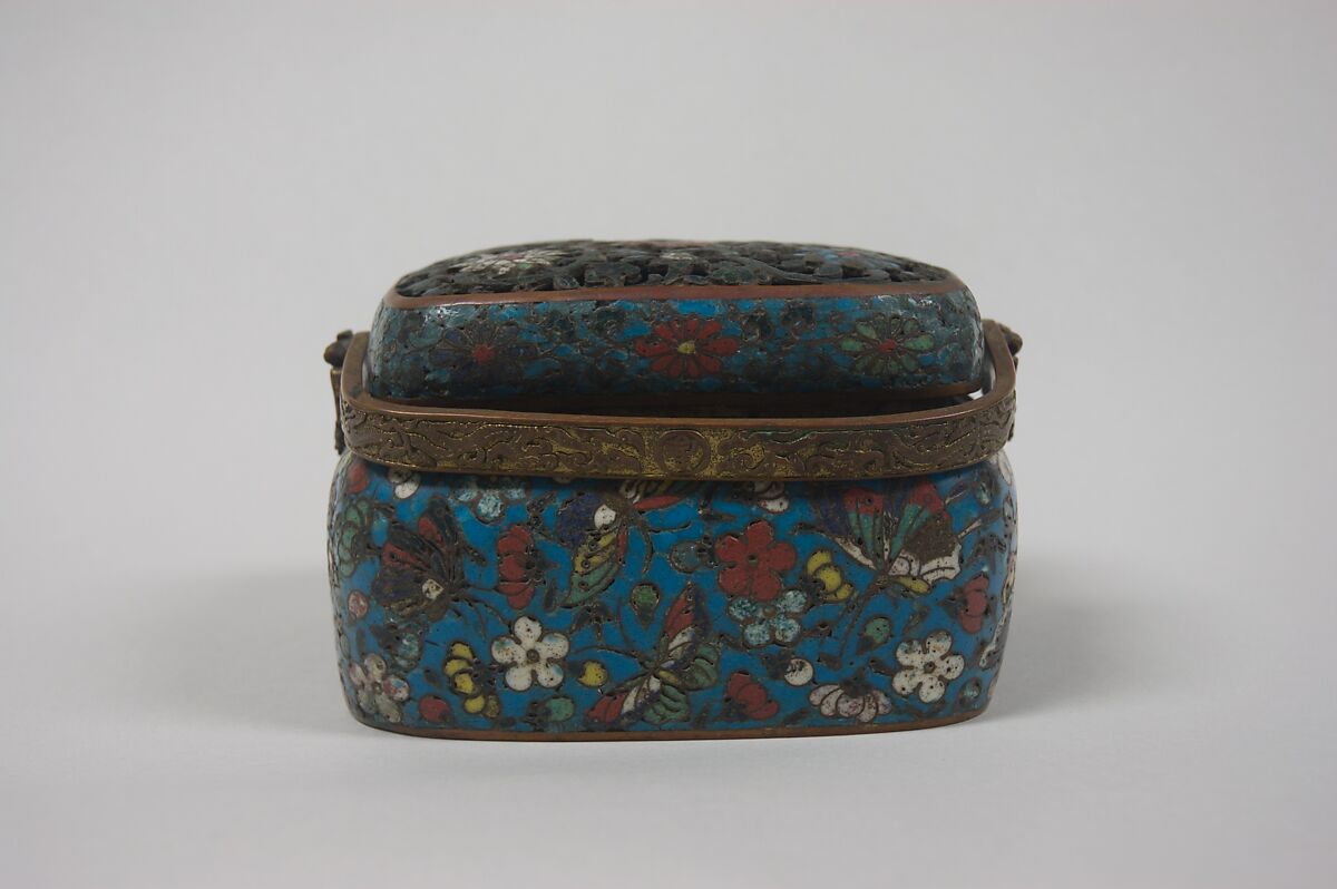 Hand Warmer, Cloisonné enamel, China