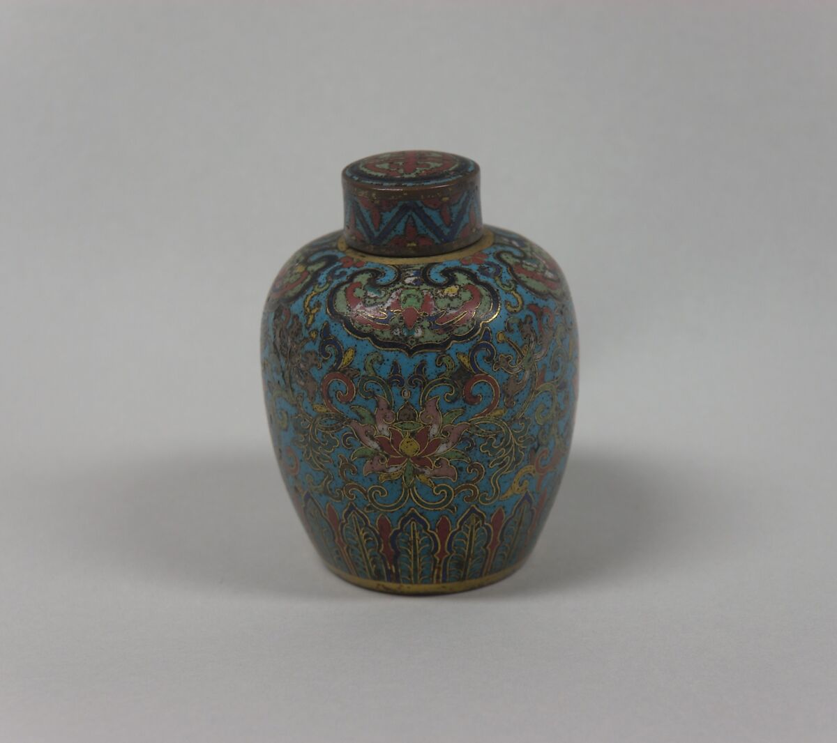 Covered Jar, Cloisonné enamel, China