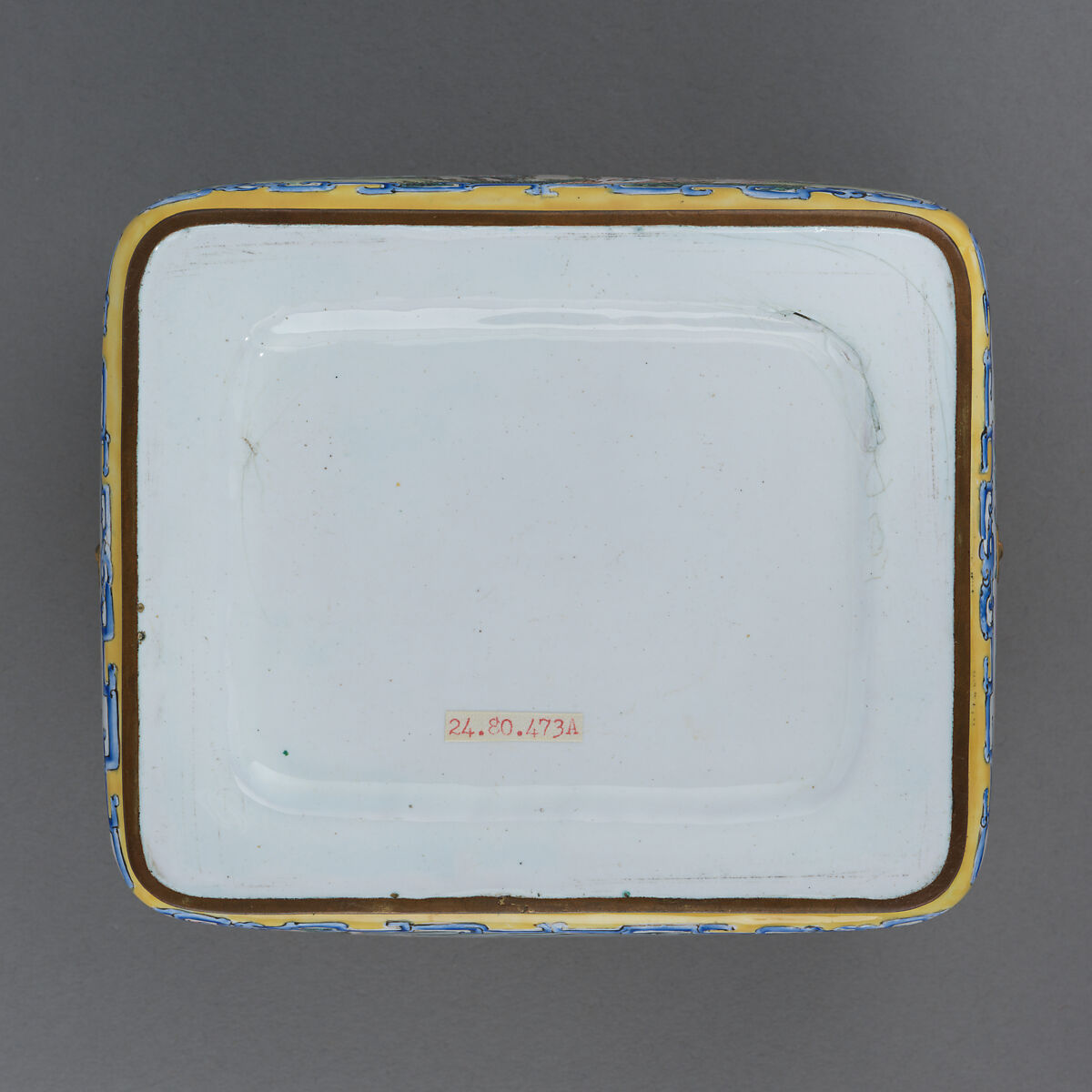 Hand Warmer, Painted enamel, China