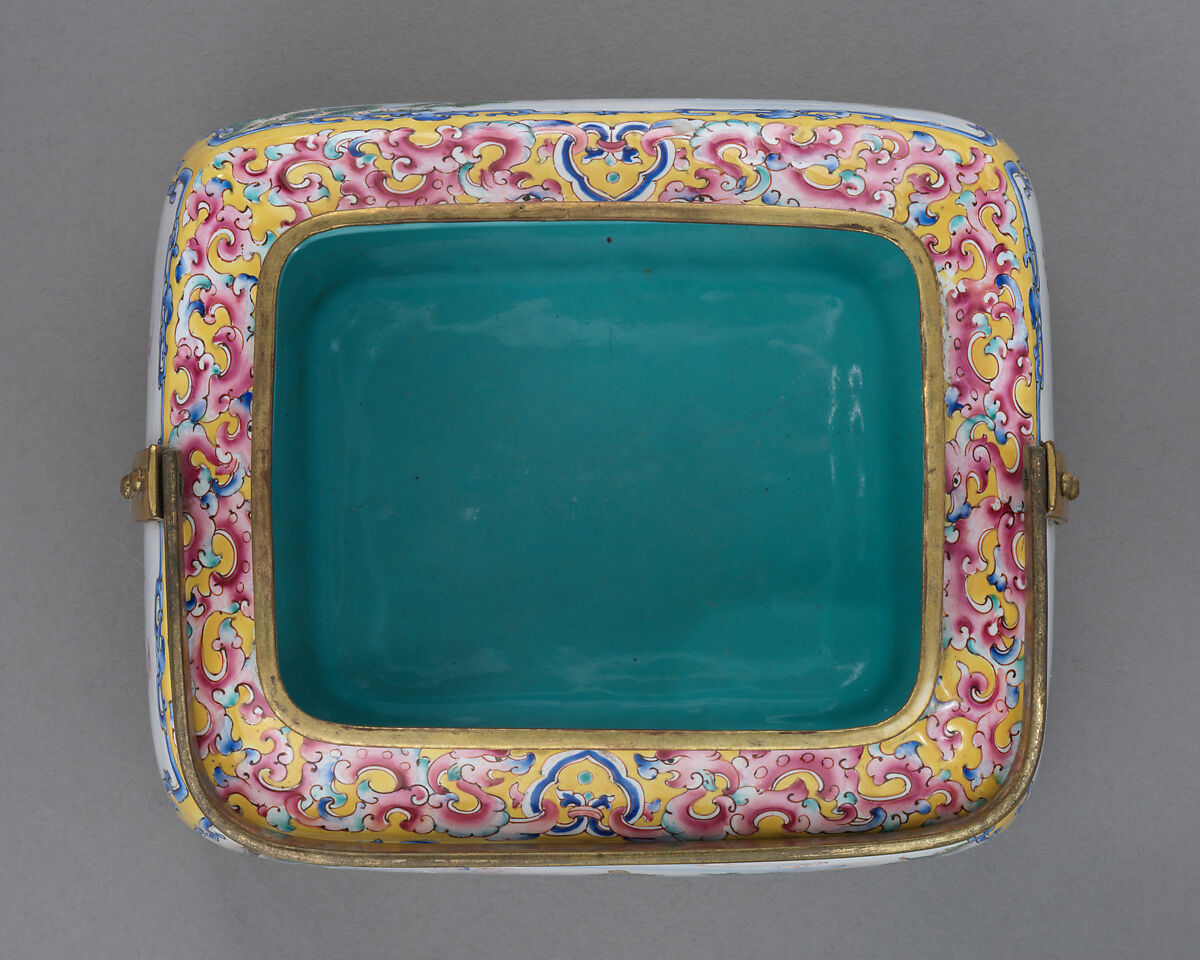 Hand Warmer, Painted enamel, China