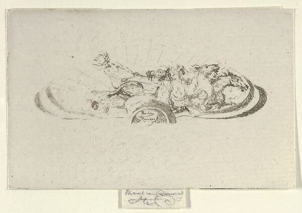 Phaeton, Study for Decoration of a Frame