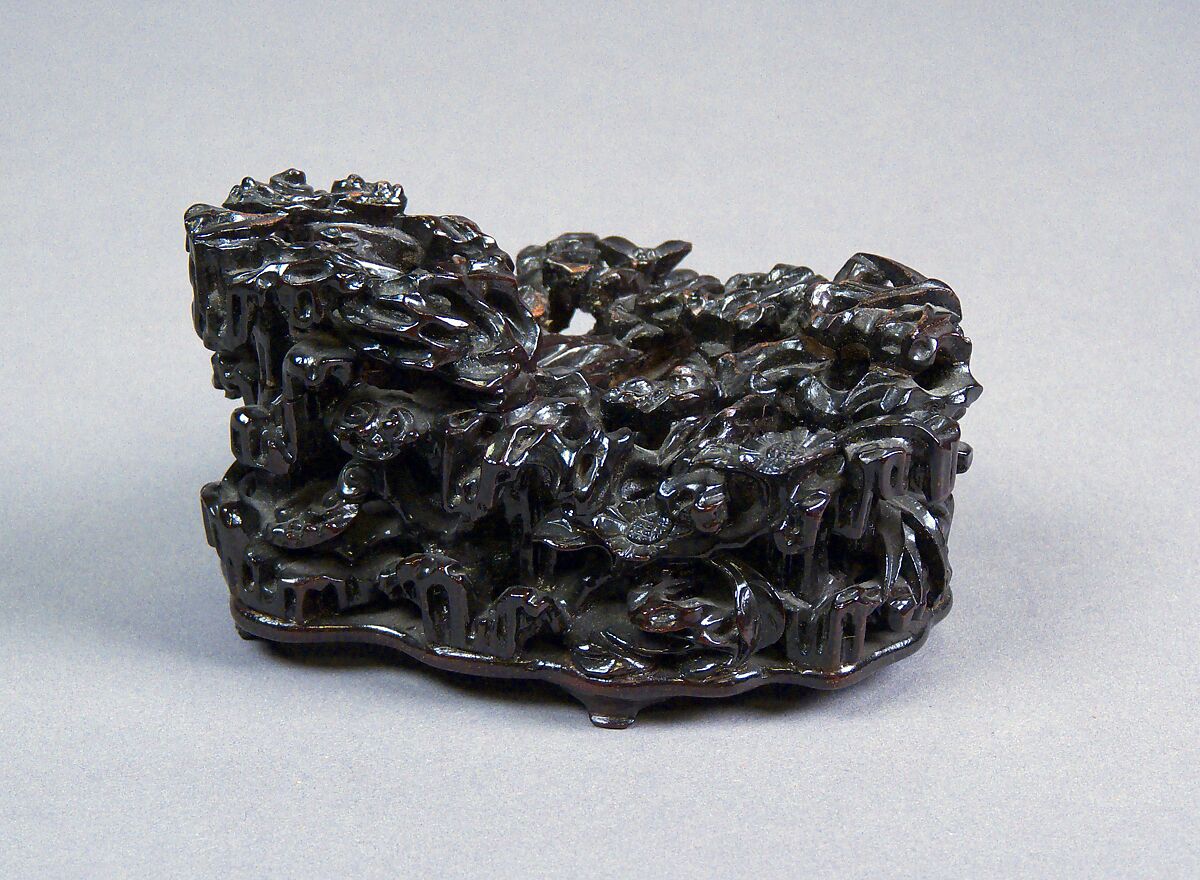 Daoist Immortal Liu Hai, Smoky quartz, China