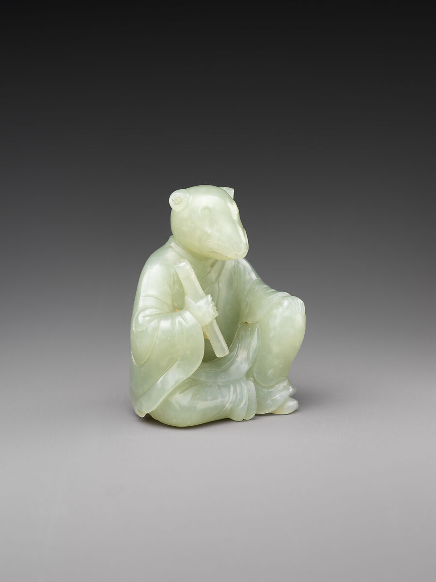 Twelve animals of the Chinese zodiac, Jade (nephrite), China
