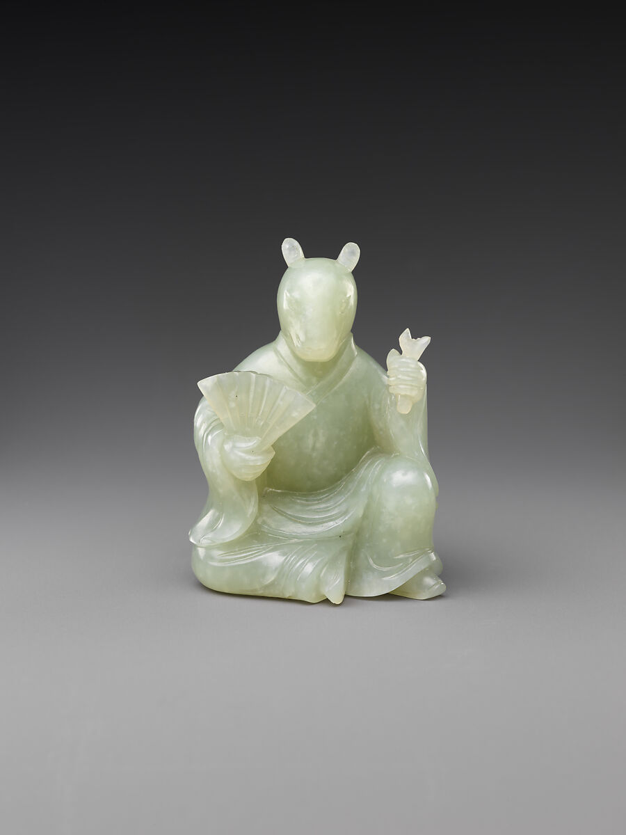 Twelve animals of the Chinese zodiac, Jade (nephrite), China