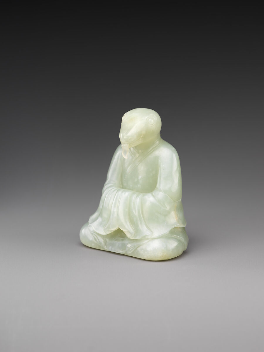 Twelve animals of the Chinese zodiac, Jade (nephrite), China