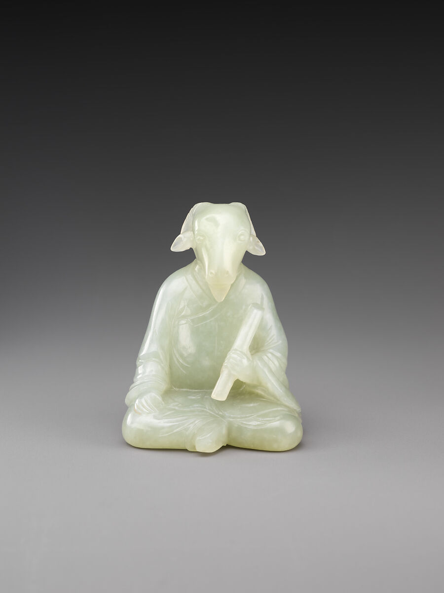 Twelve animals of the Chinese zodiac, Jade (nephrite), China
