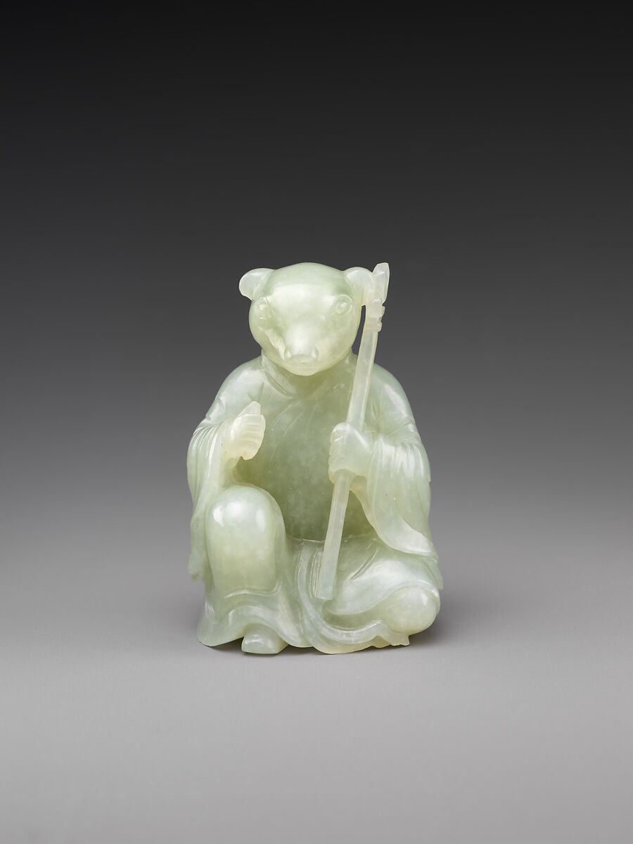 Twelve animals of the Chinese zodiac, Jade (nephrite), China