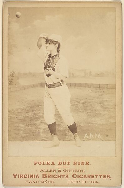 Card No. 6, from the advertising card series "Cabinet Photos, Allen & Ginter" (H807, Type 2), issued by Allen & Ginter to promote Virginia Brights Cigarettes, Issued by Allen &amp; Ginter (American, Richmond, Virginia), Albumen print, cabinet card 