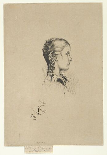 Portrait of Miss Marion Melville