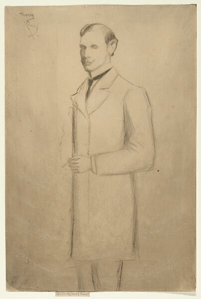 Portrait of Walter Dowsdeswell, Esq., Théodore Roussel (French, Lorient, Brittany 1847–1926 St. Leonards-on-Sea, Sussex), Drypoint; second state of two 