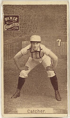 Card 7, Catcher, from the series 