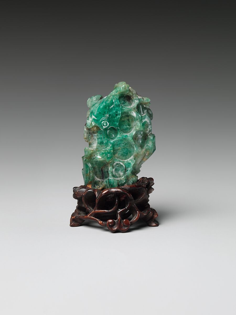 Miniature mountains representing the mythical realm Penglai, Emerald, China