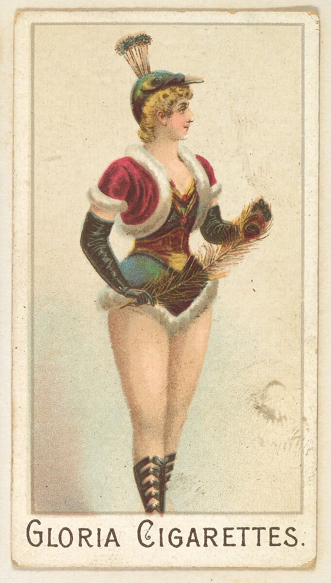 From the series "Sports Girls" (C190), issued by the American Cigarette Company, Ltd., Montreal, to promote Gloria Cigarettes, Issued by the American Cigarette Company, Ltd. (Montreal), Commercial color lithograph 