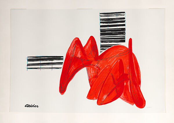 La Grande Vitesse, Alexander Calder (American, Philadelphia, Pennsylvania 1898–1976 New York), Lithograph