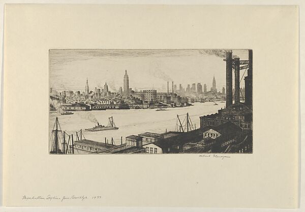 Manhattan Skyline from Brooklyn