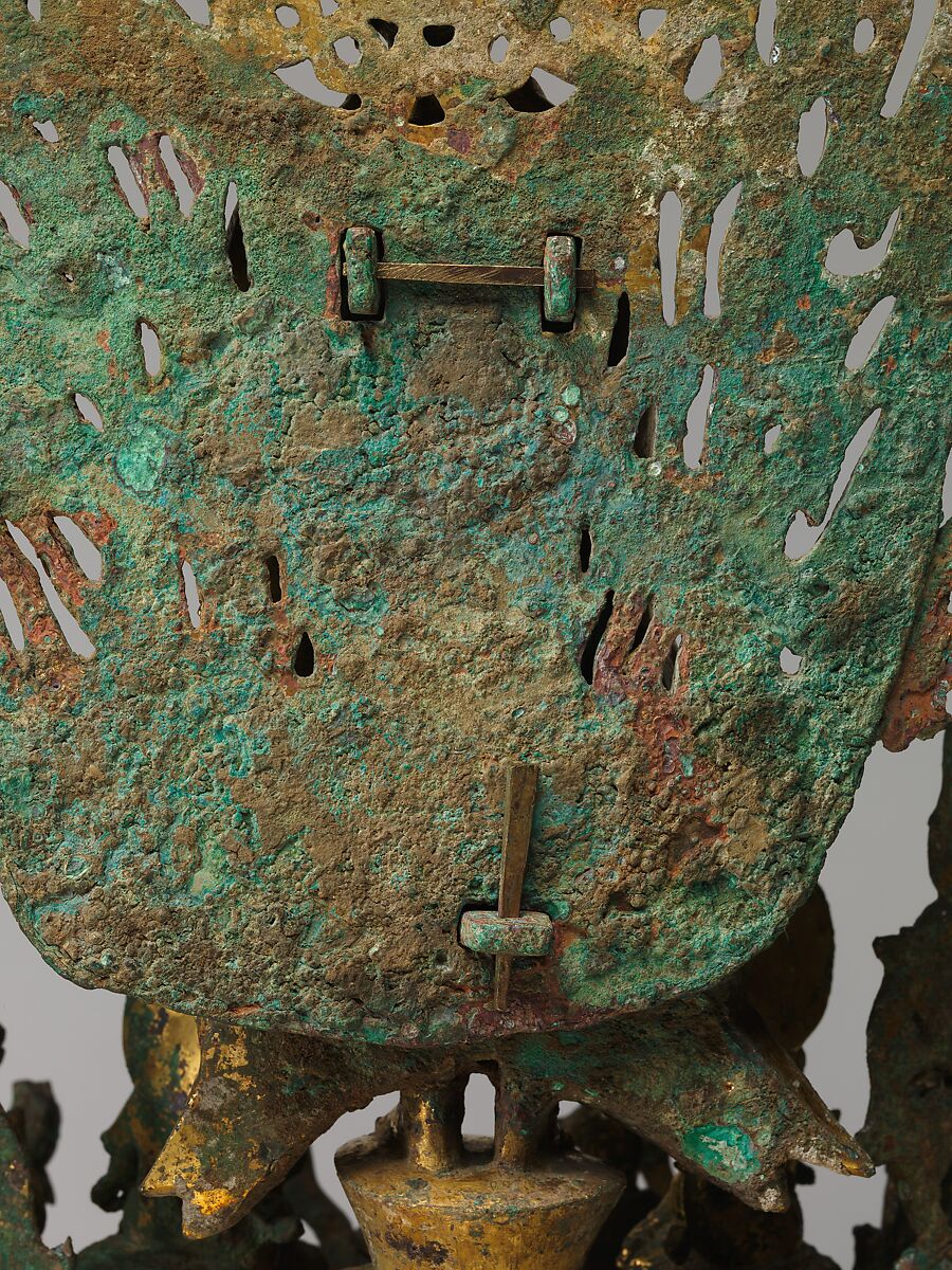 Buddha Maitreya (Mile) Altarpiece, Gilt bronze, China