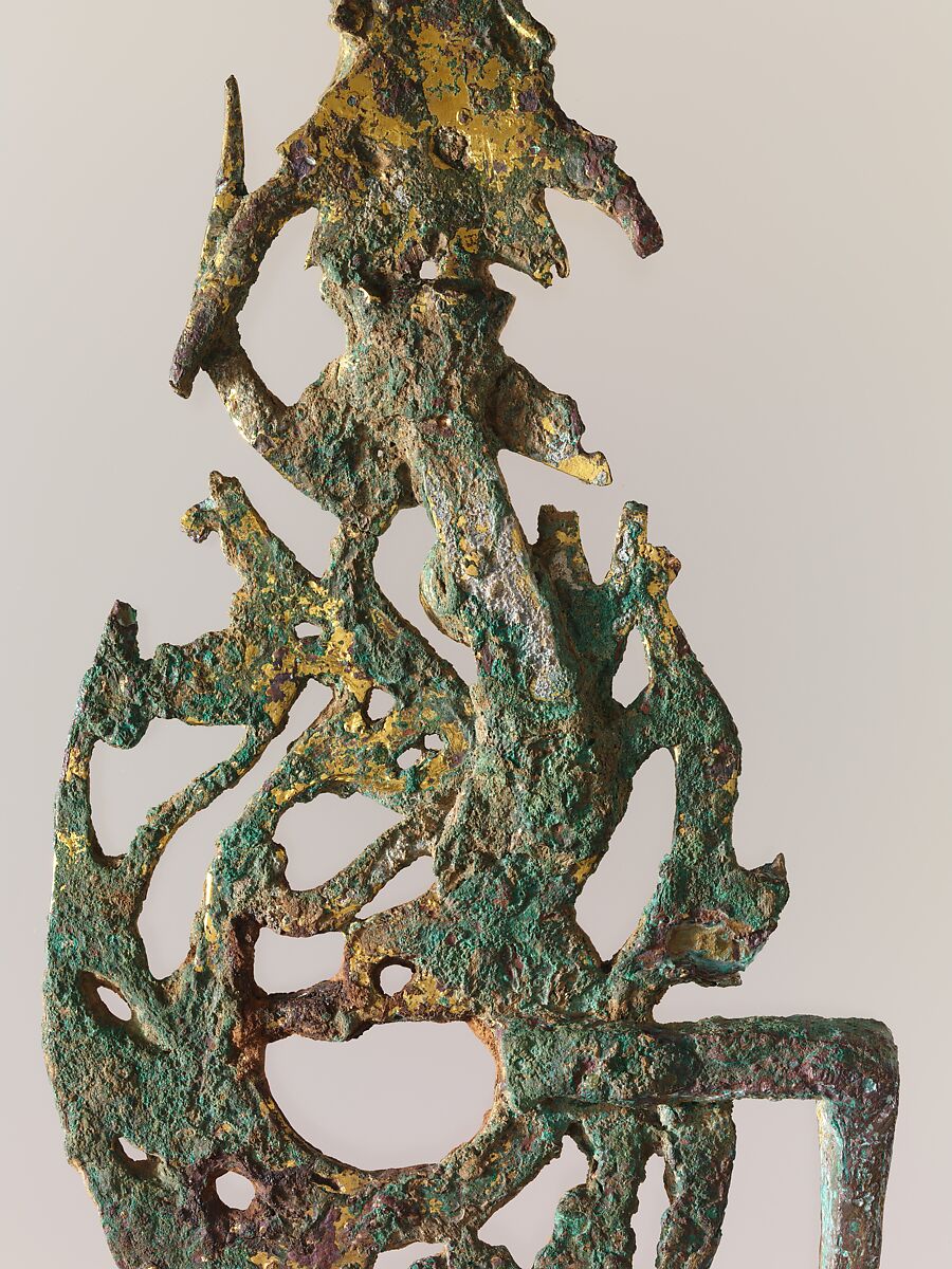 Buddha Maitreya (Mile) Altarpiece, Gilt bronze, China