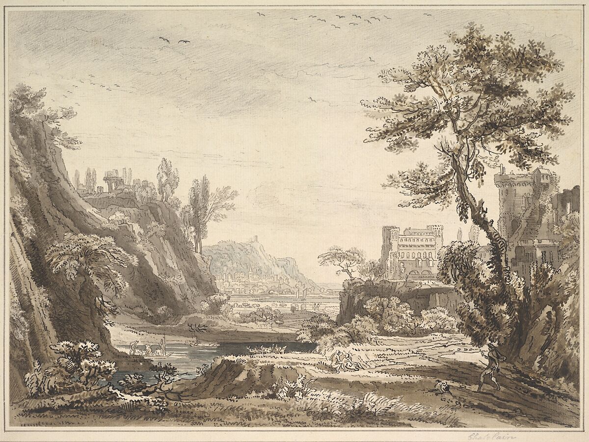 Jean Baptiste Claude Chatelain Classical Landscape The Metropolitan Museum Of Art