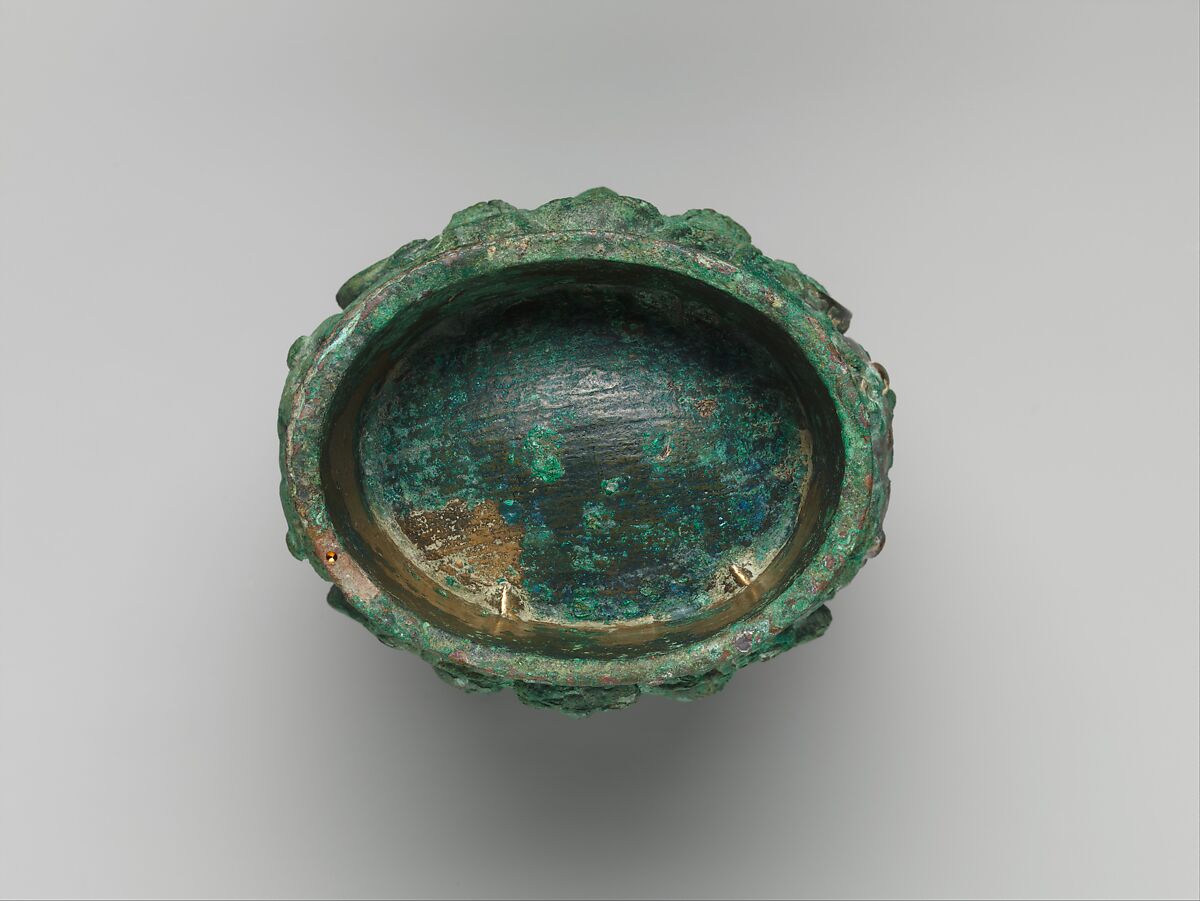 Ritual Wine Cup (Zhi), Bronze, China
