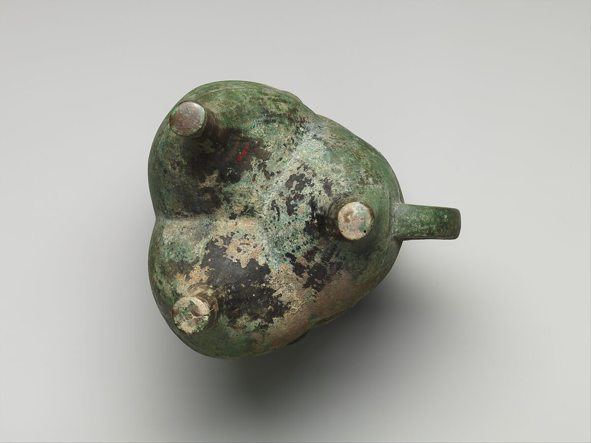 Ritual Wine Container (Jia), Bronze, China