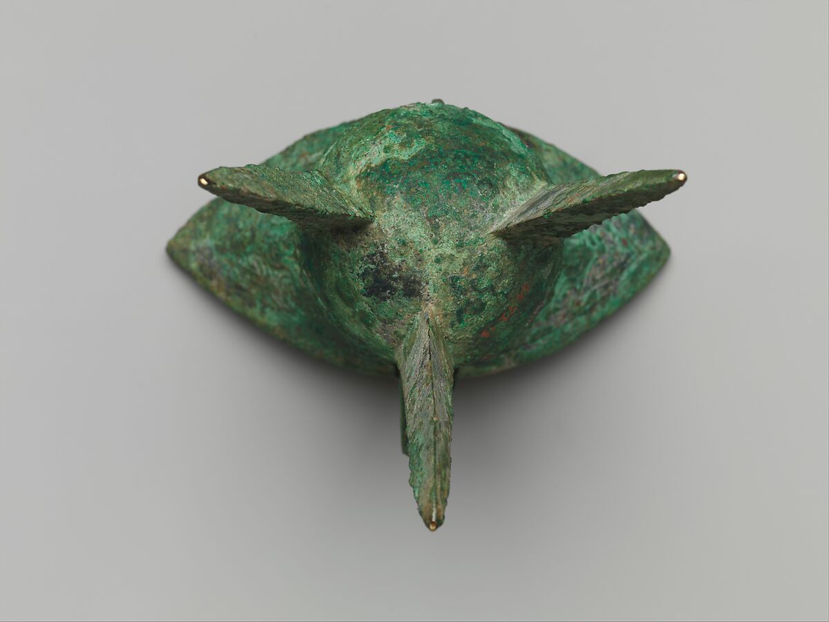 Ritual Wine Vessel (Jiao), Bronze, China